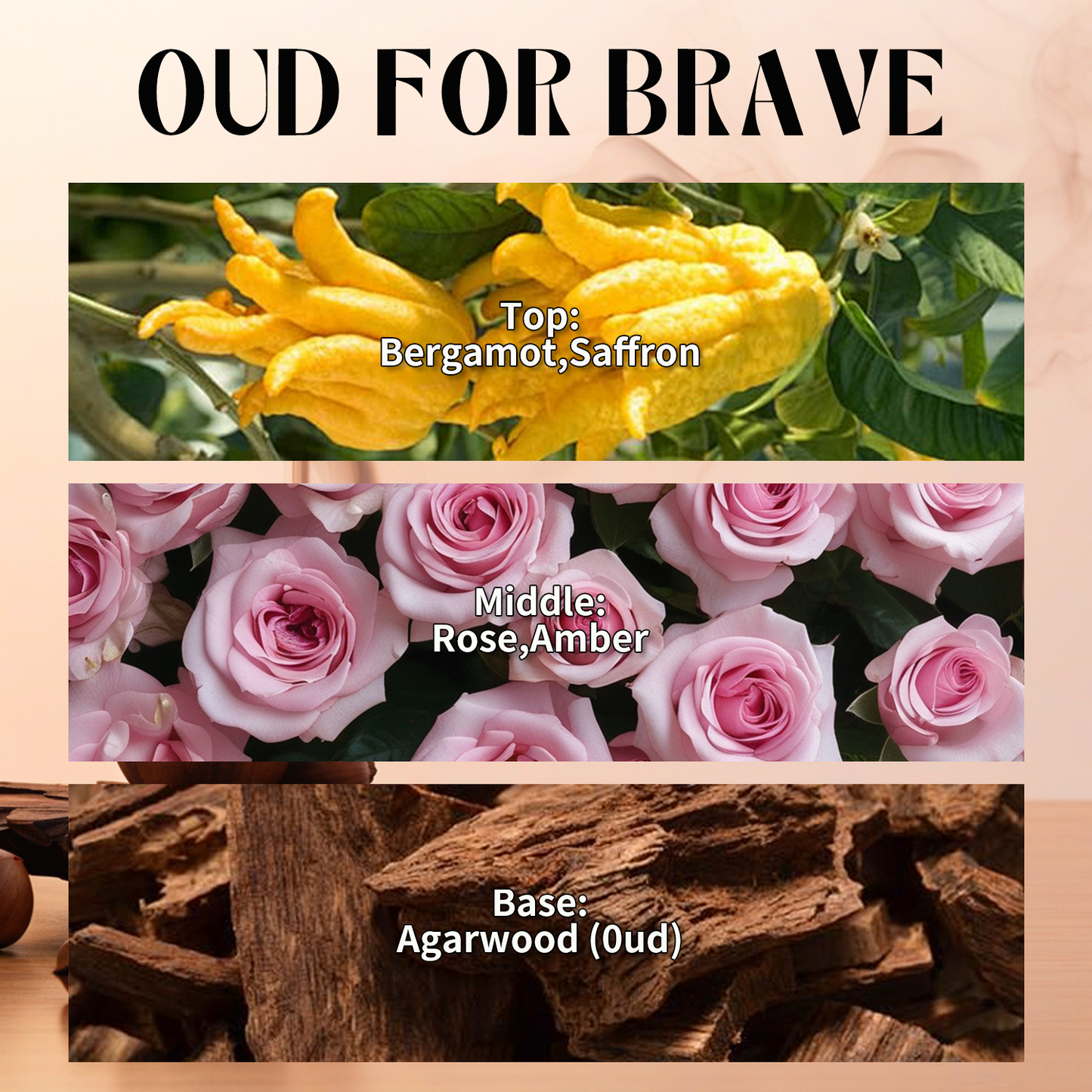 BELLIVA Oud for Brave Unisex EDP Spray 50ml, Arabian Eau de Perfume for Men & Women Both,Long Lasting Fragrance
