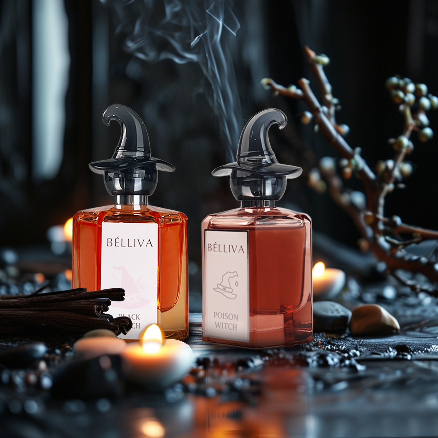 BELLIVA Poison Witch EDP Spray 50ml,Cruelty-Free, Long Lasting Eau De Parfum for Women,Long Lasting Fragrance with Rose | Orange Blossom | Vanilla Notes