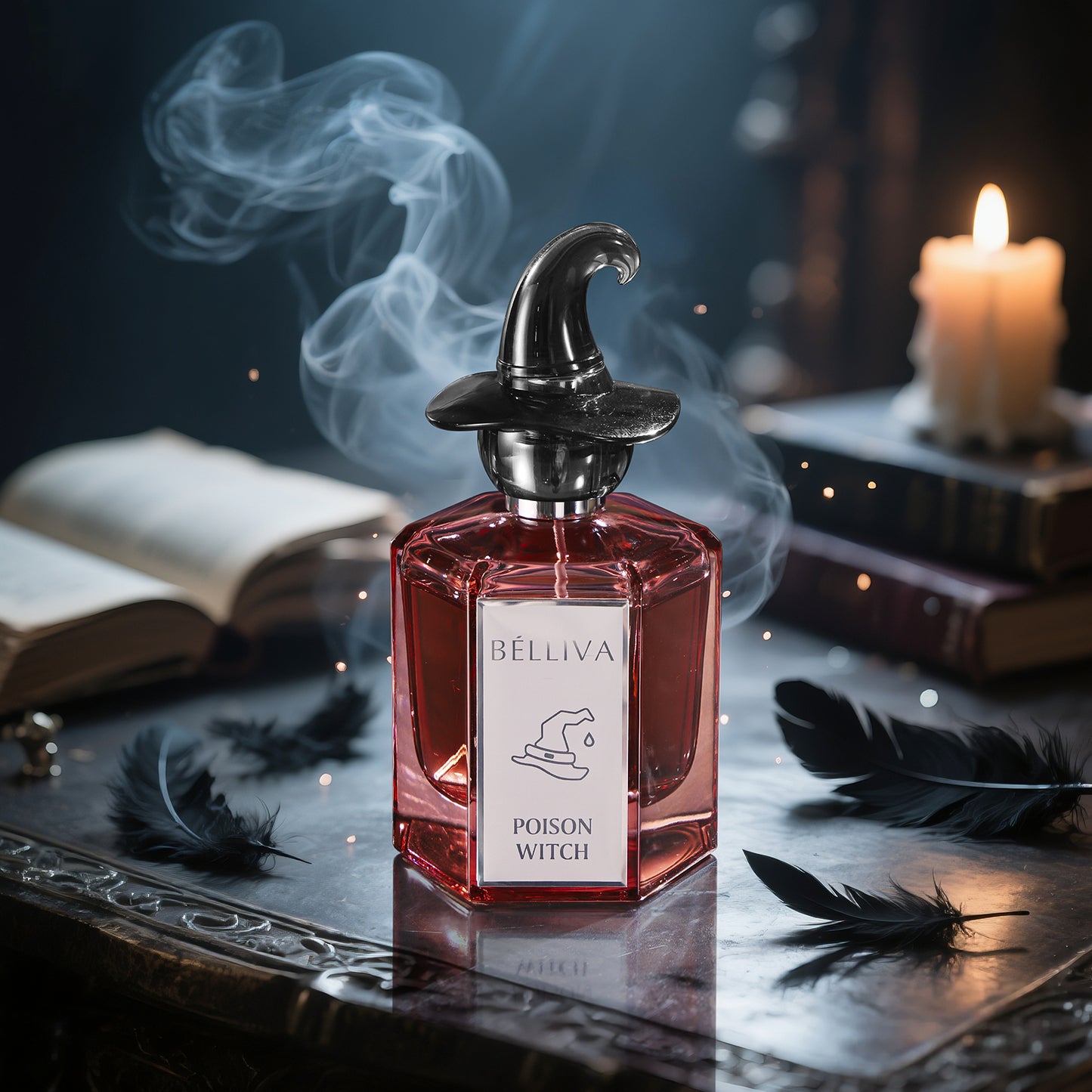 BELLIVA Poison Witch Women Perfume 50ml – Long Lasting Vanilla Rose Fragrance for Women, Cruelty-Free Eau de Parfum with Orange Blossom |Buy 2 = 20% OFF · Buy 4 = 25% OFF